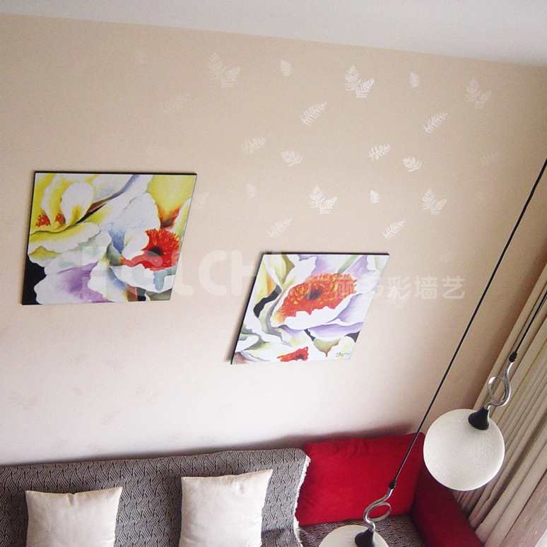 壁紙效果沙發(fā)背景