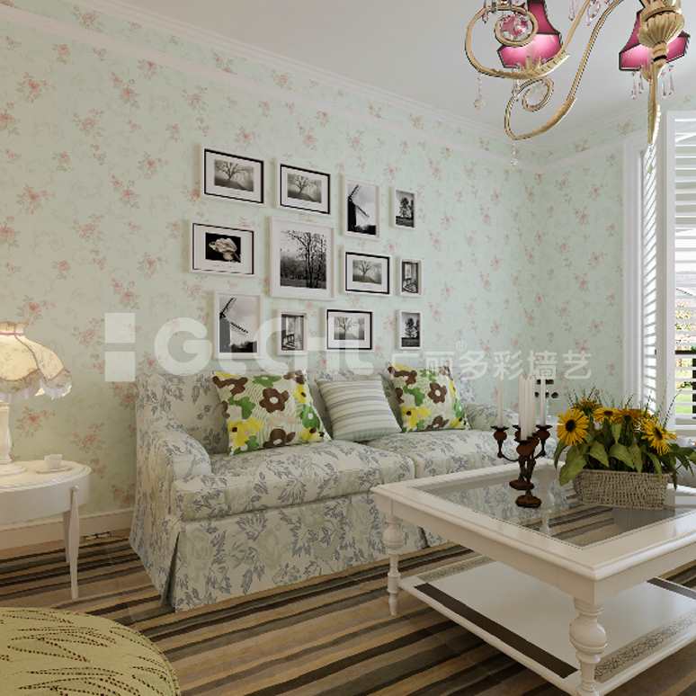 手工墻紙 客廳